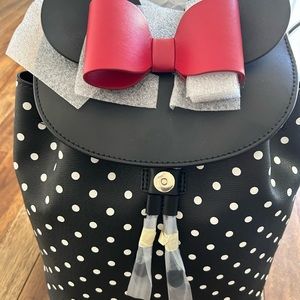 Kate spade Minnie Mouse back pack new with tags ... never used ...